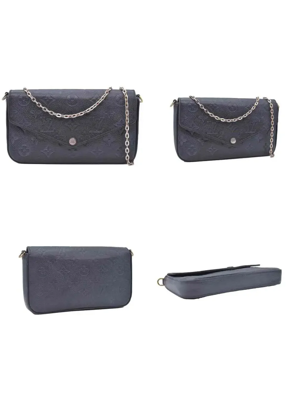 2019 Louis Vuitton Empreinte Pochette Felicie Chain SD1179